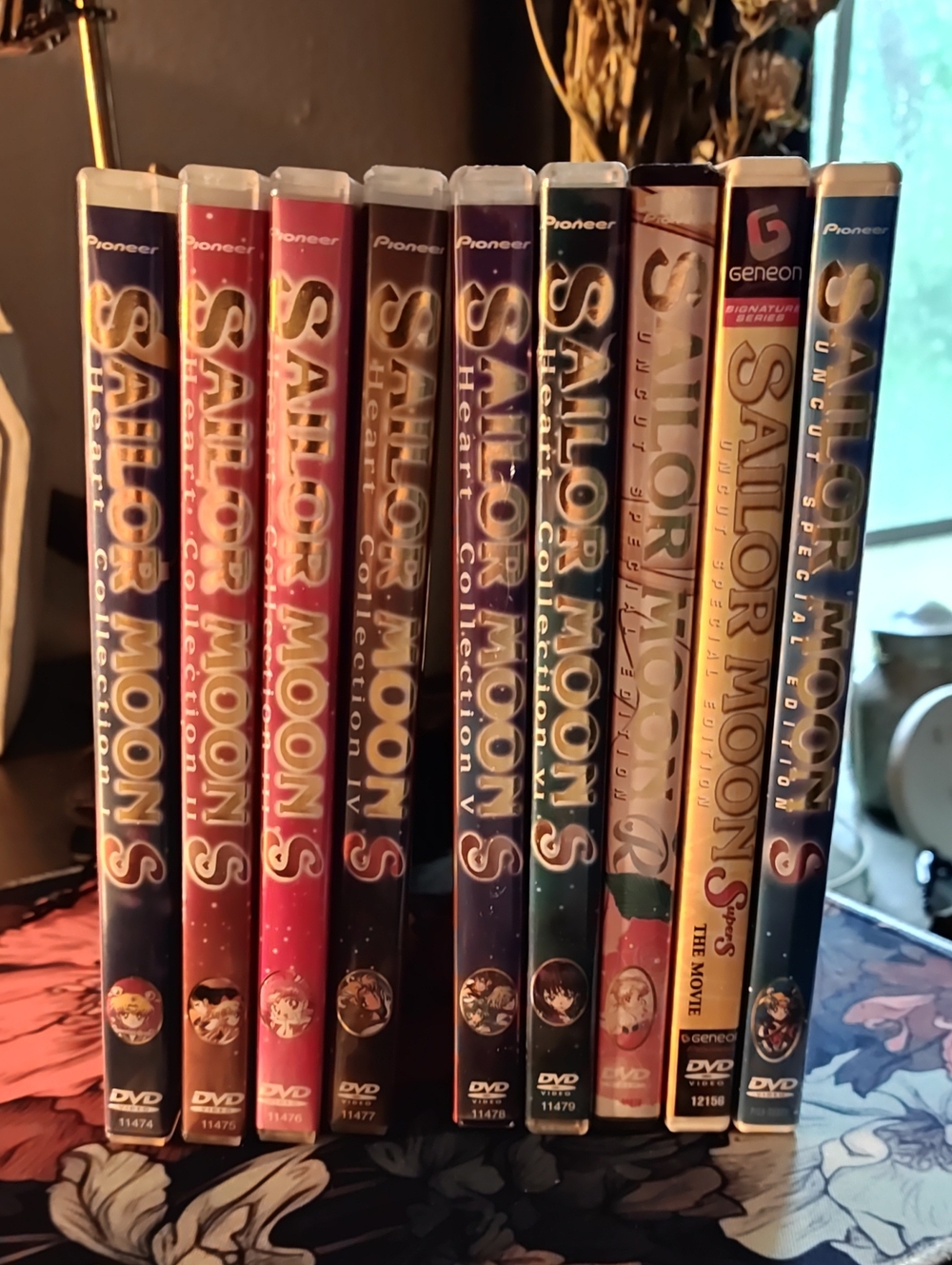 PIONEER Sailor Moon S DVD Set - Multicolor Spines